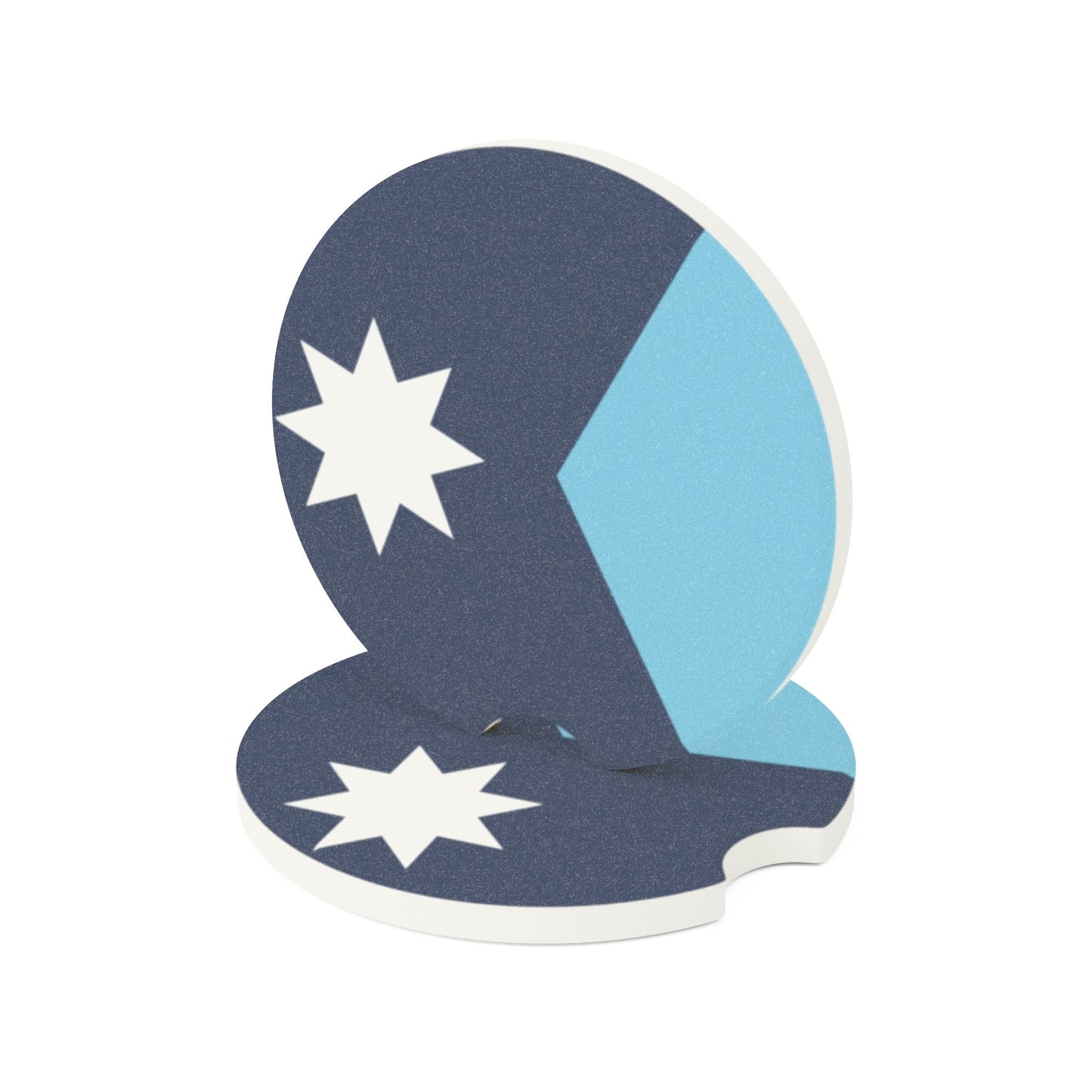 Car Coaster - Minnesota State Flag Design