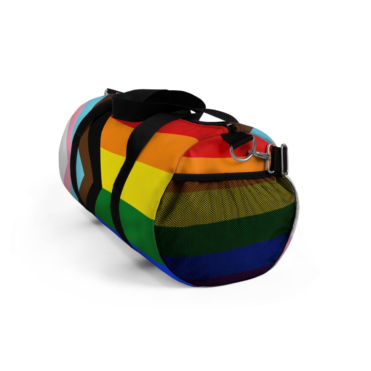Progress Pride Rainbow flag Duffel Bag