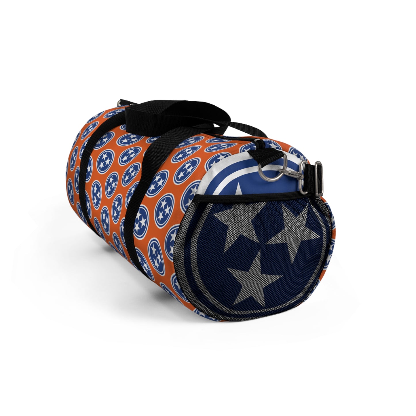 Weekend Duffle Bag - Tennessee Tri Star State Flag Orange Design