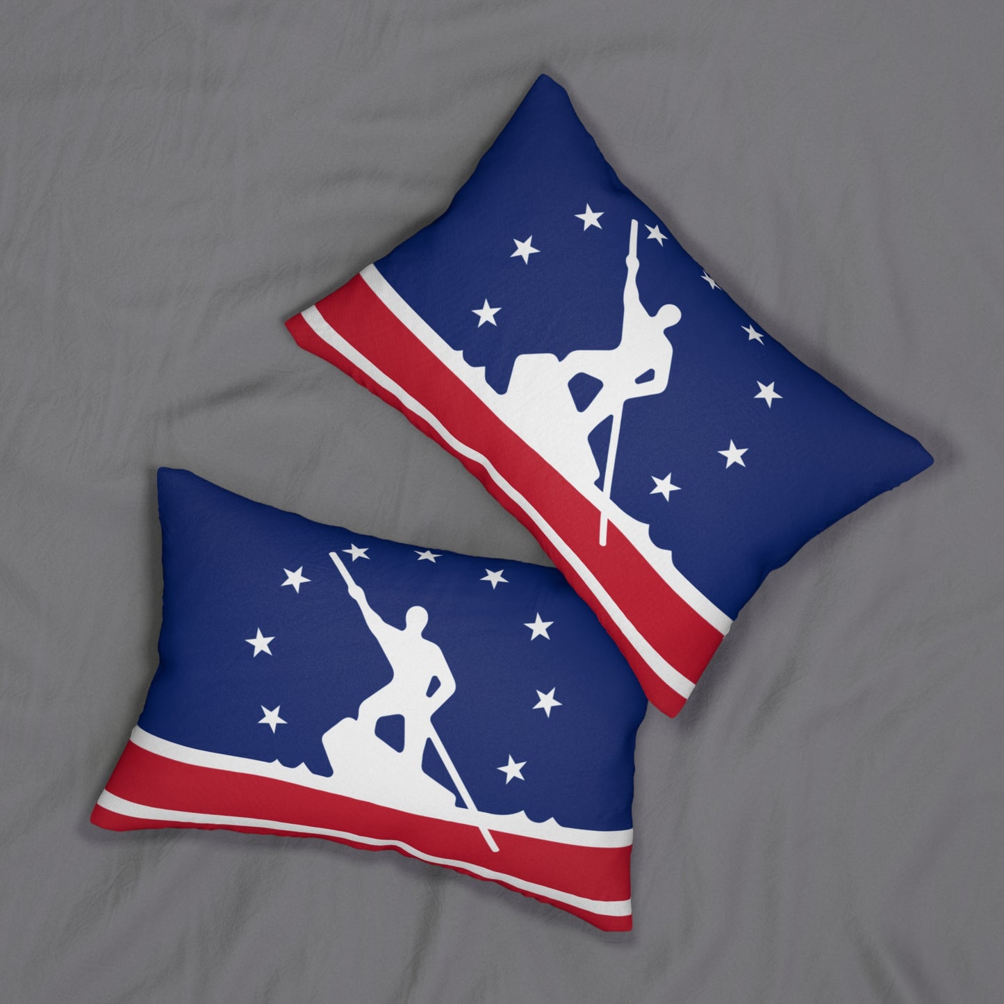 Richmond Virginia Spun Polyester Lumbar Pillow