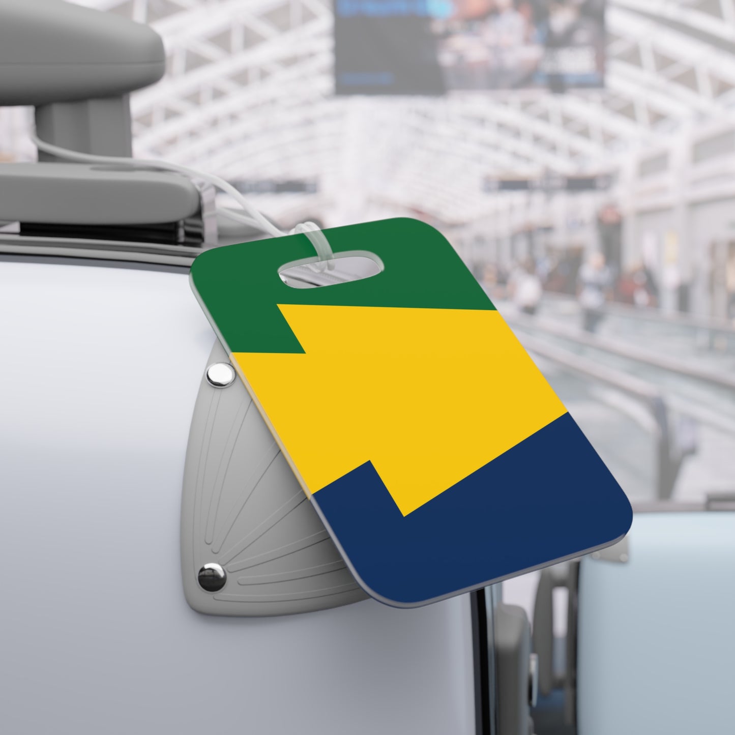 Pennsylvania Flag Luggage Tag, Great travel gift, airport tag or school bag tag