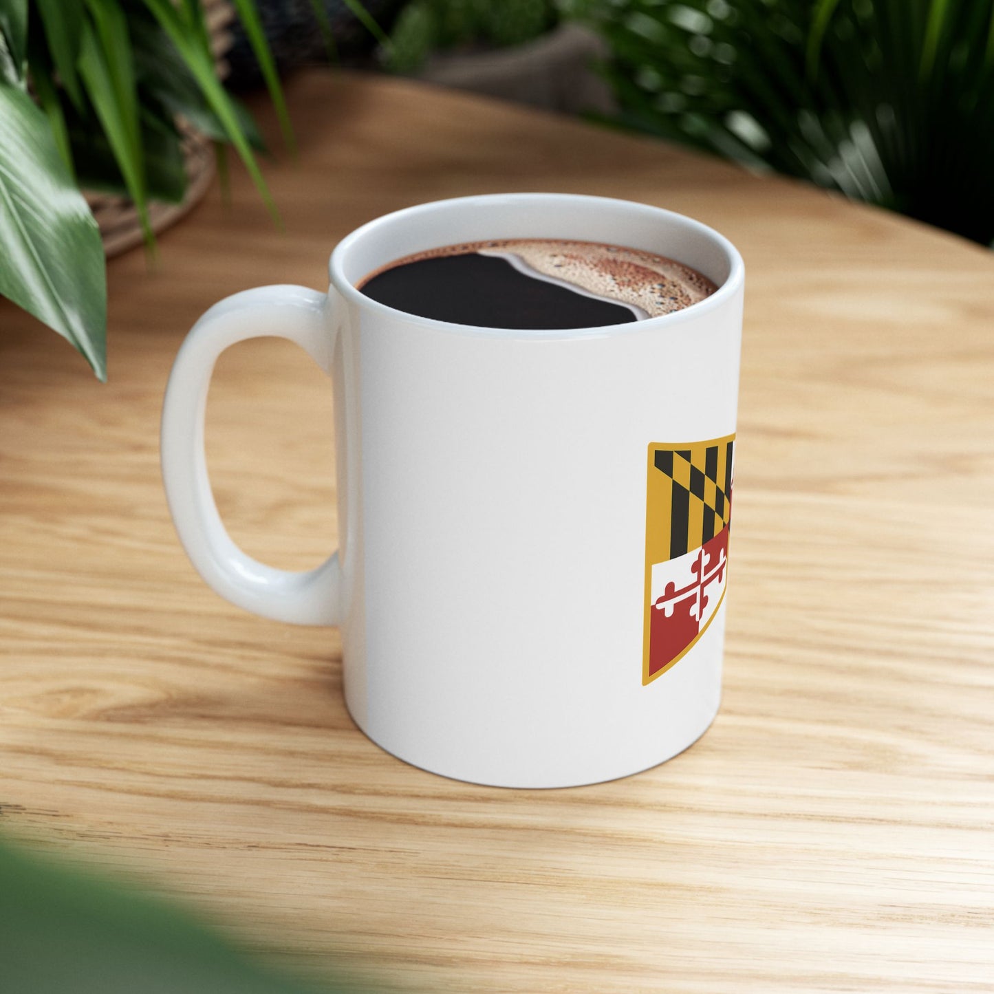 Maryland State Flag Ceramic Mug - Perfect for Coffee Lovers & Souvenir Collectors