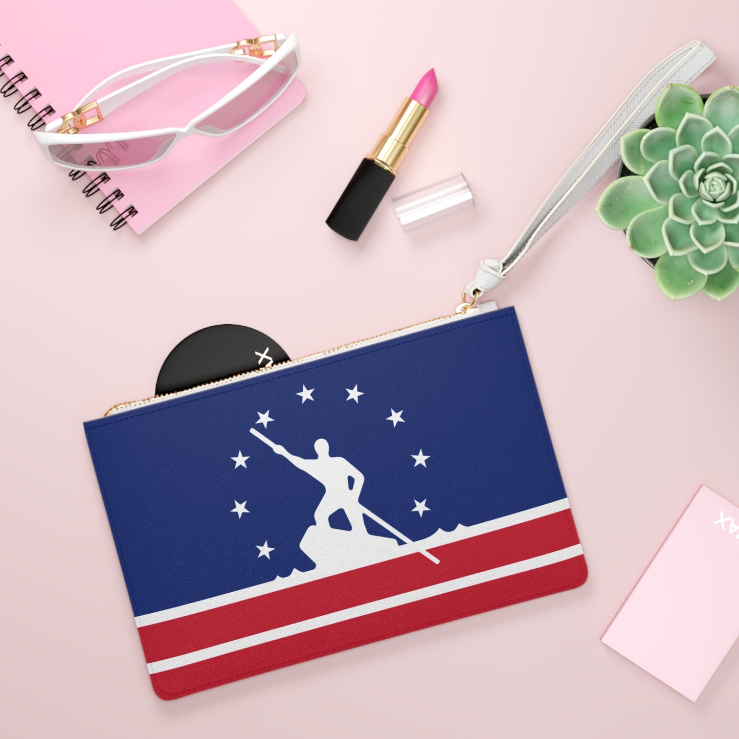 City Flag Clutch Bag Richmond Virginia