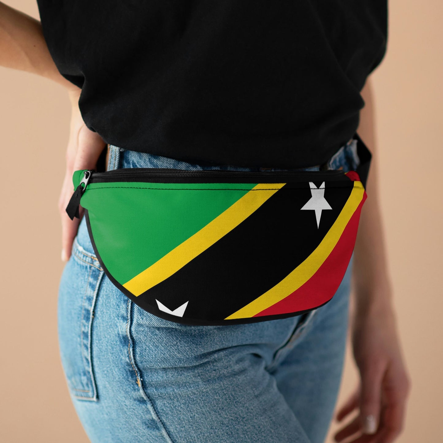 Saint Kitts and Nevis Flag Fanny Pack