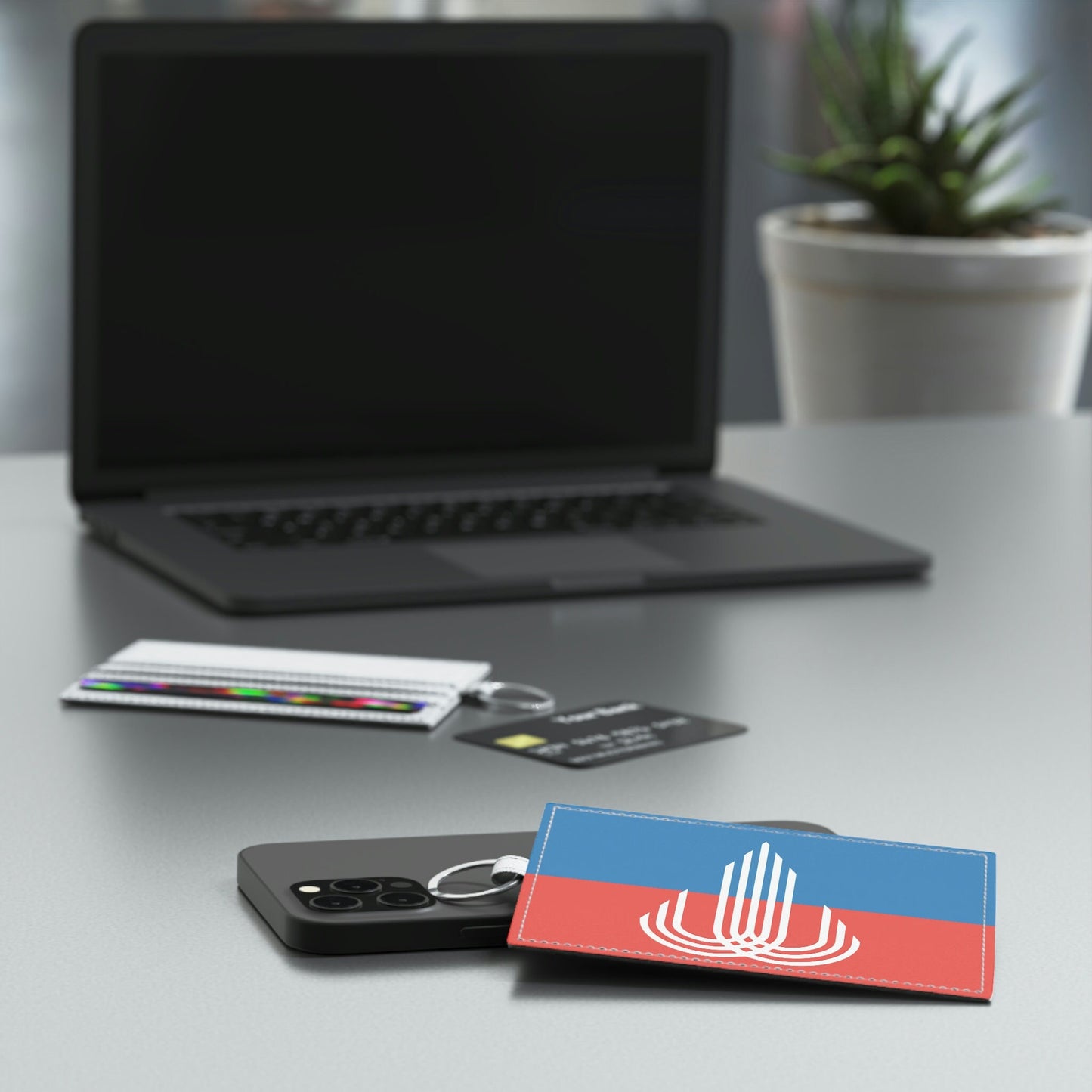 Kansas City, Missouri Flag that is a Vegan Card Holder