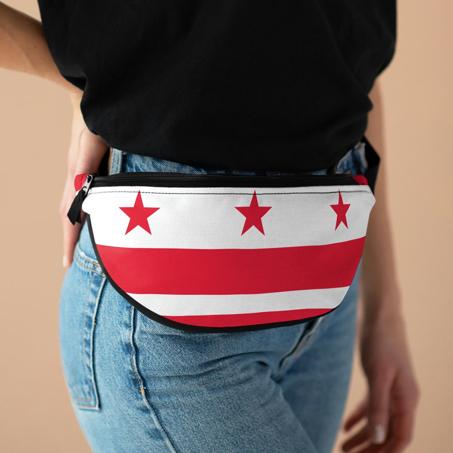 Washington DC Flag Fanny Pack