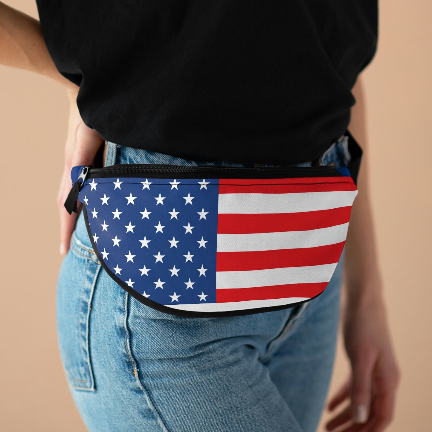 USA Flag Fanny Pack