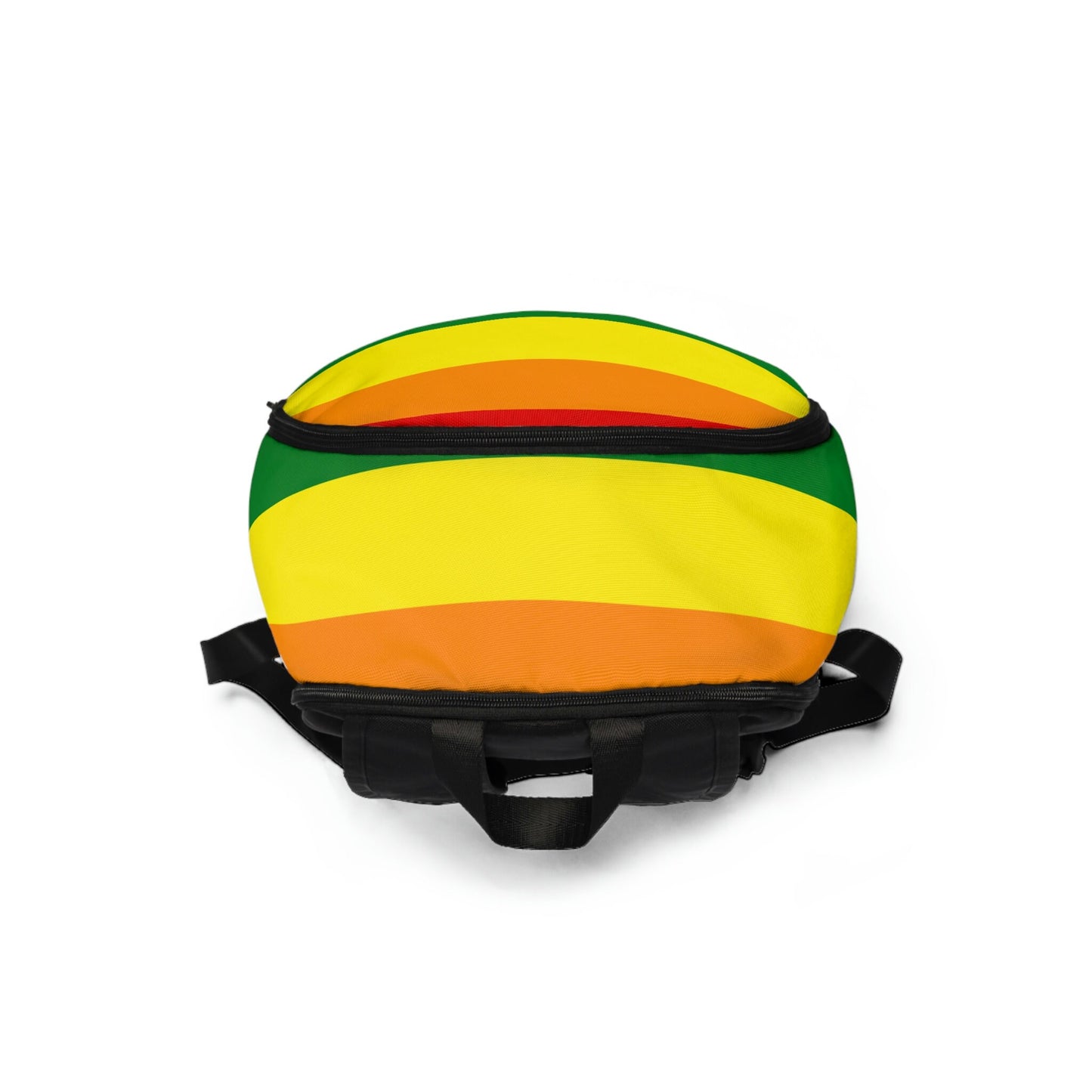 Progress Pride Rainbow Flag LGBTQ+ Fabric Backpack