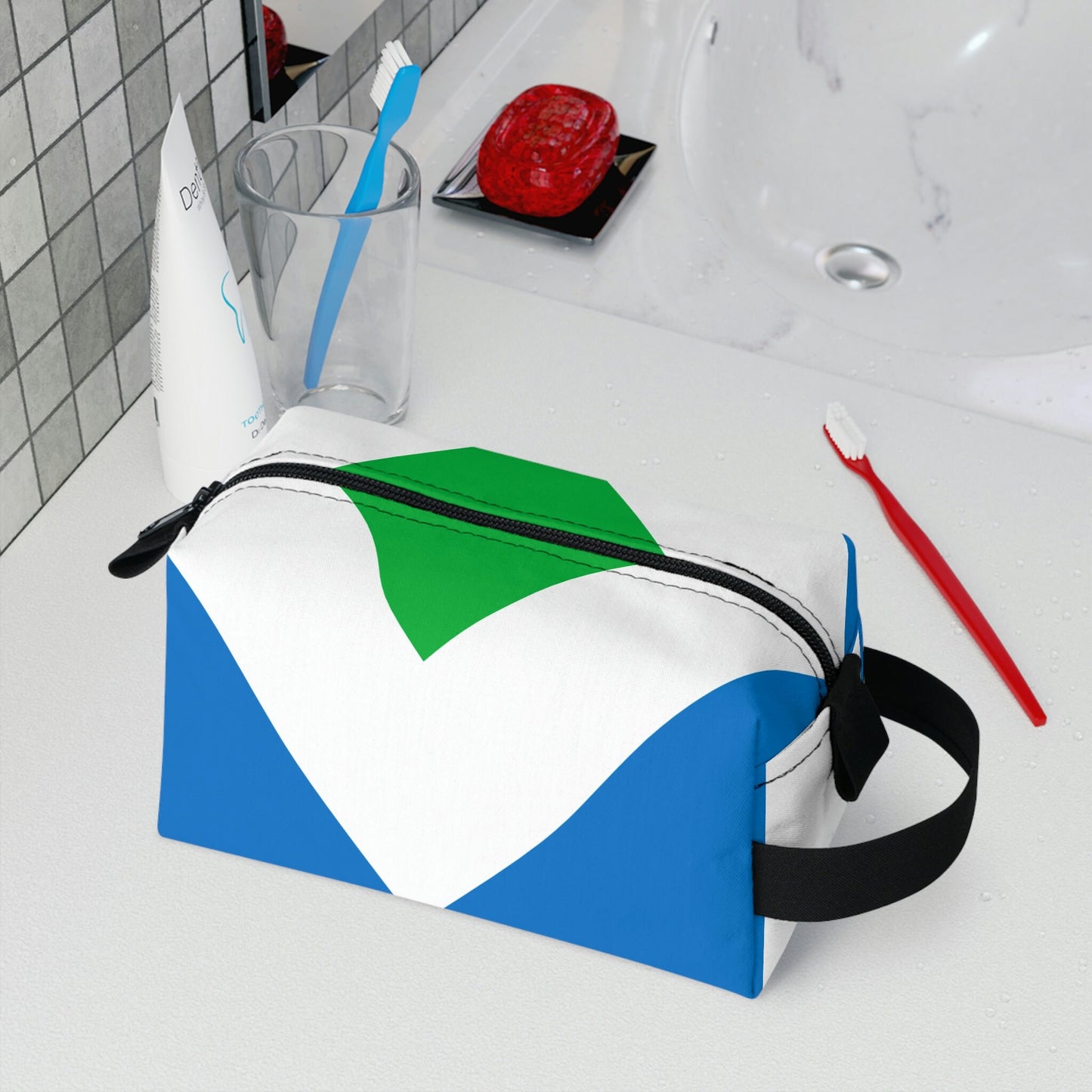 Vegan Flag Toiletry Bag