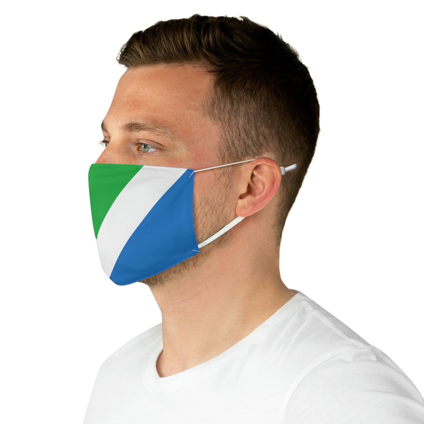 Vegan Flag Fabric Face Mask
