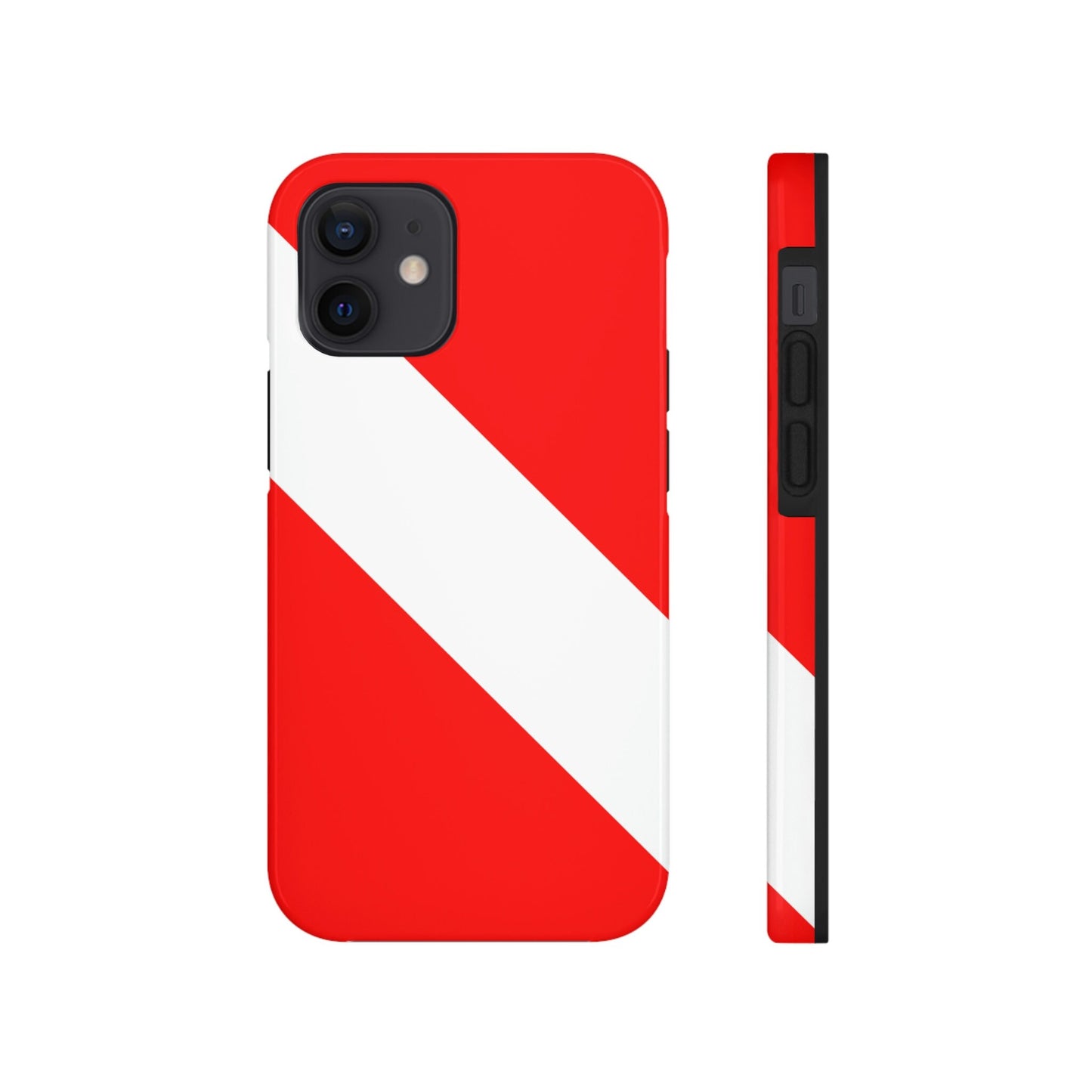 Diver Down Flag Tough Phone Cases