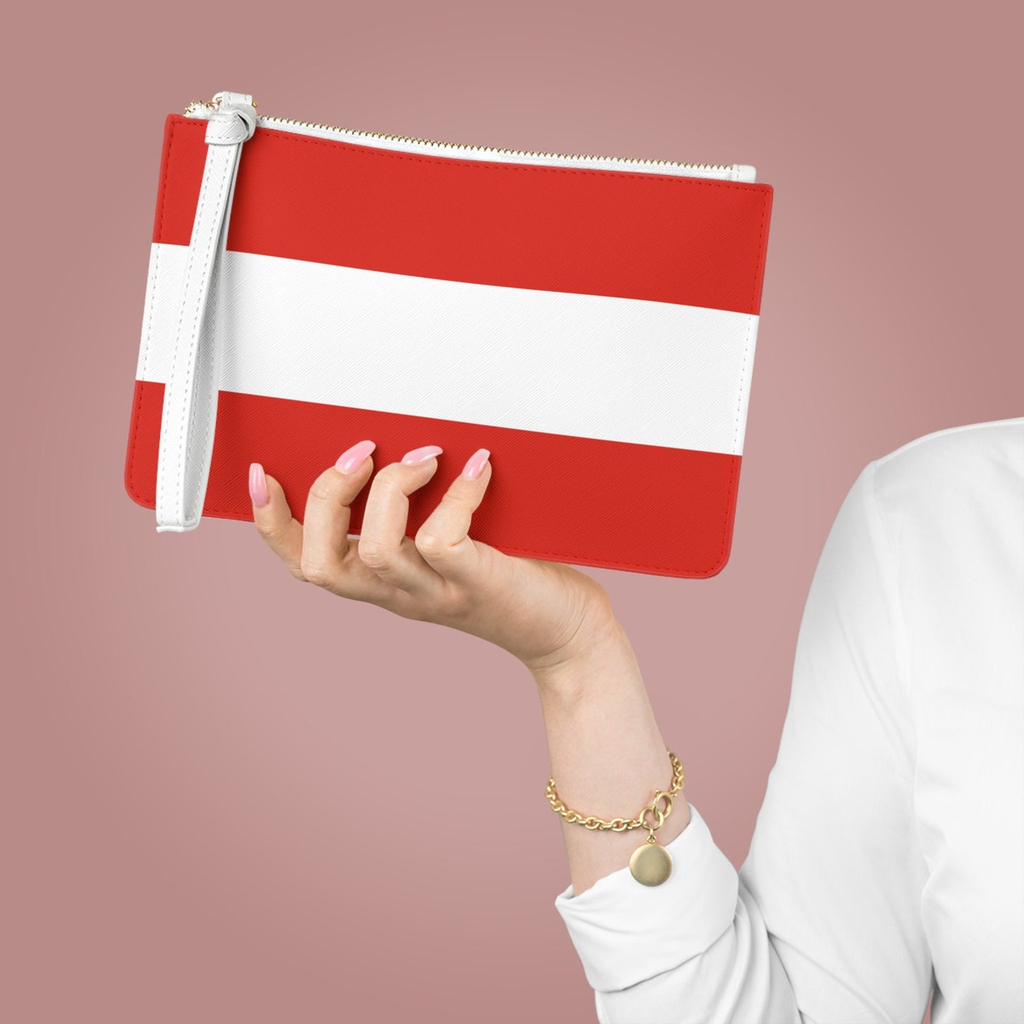 Austria Flag Clutch Bag