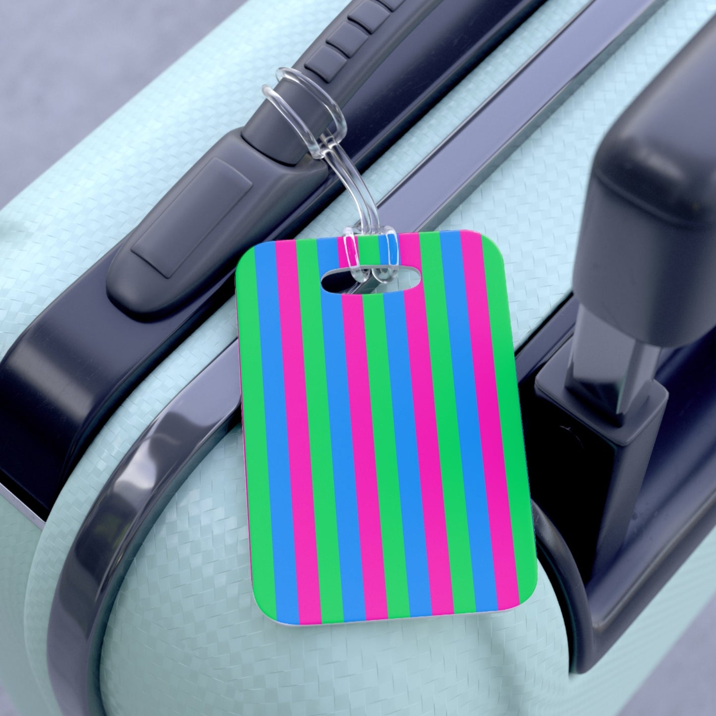Polysexuality Pride Flag Luggage Bag Tag