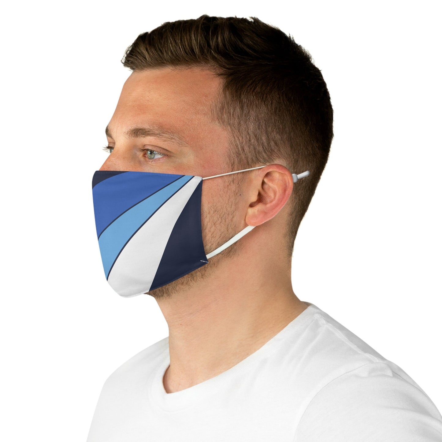Columbia South Carolina City Flag Fabric Face Mask