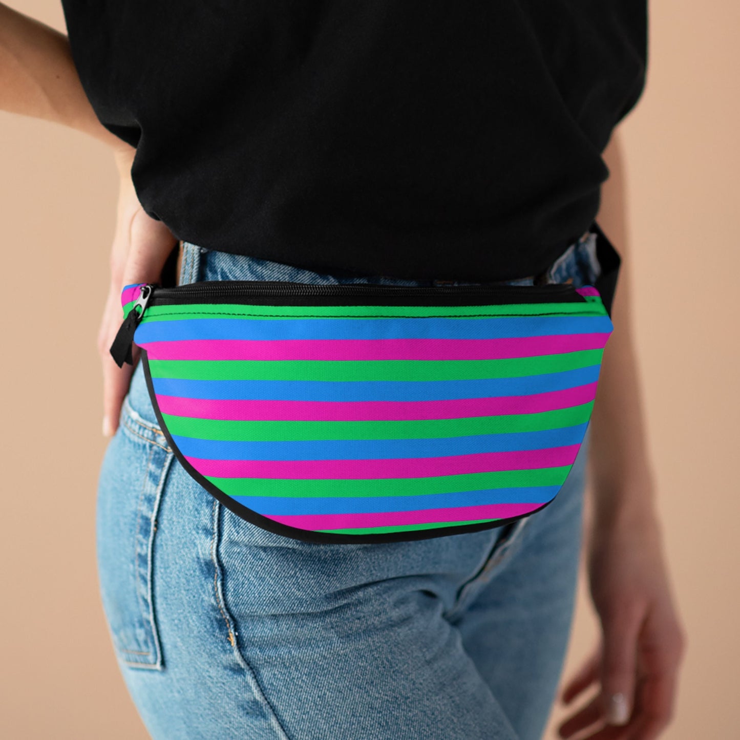 Polysexual Pride Flag Fanny Pack