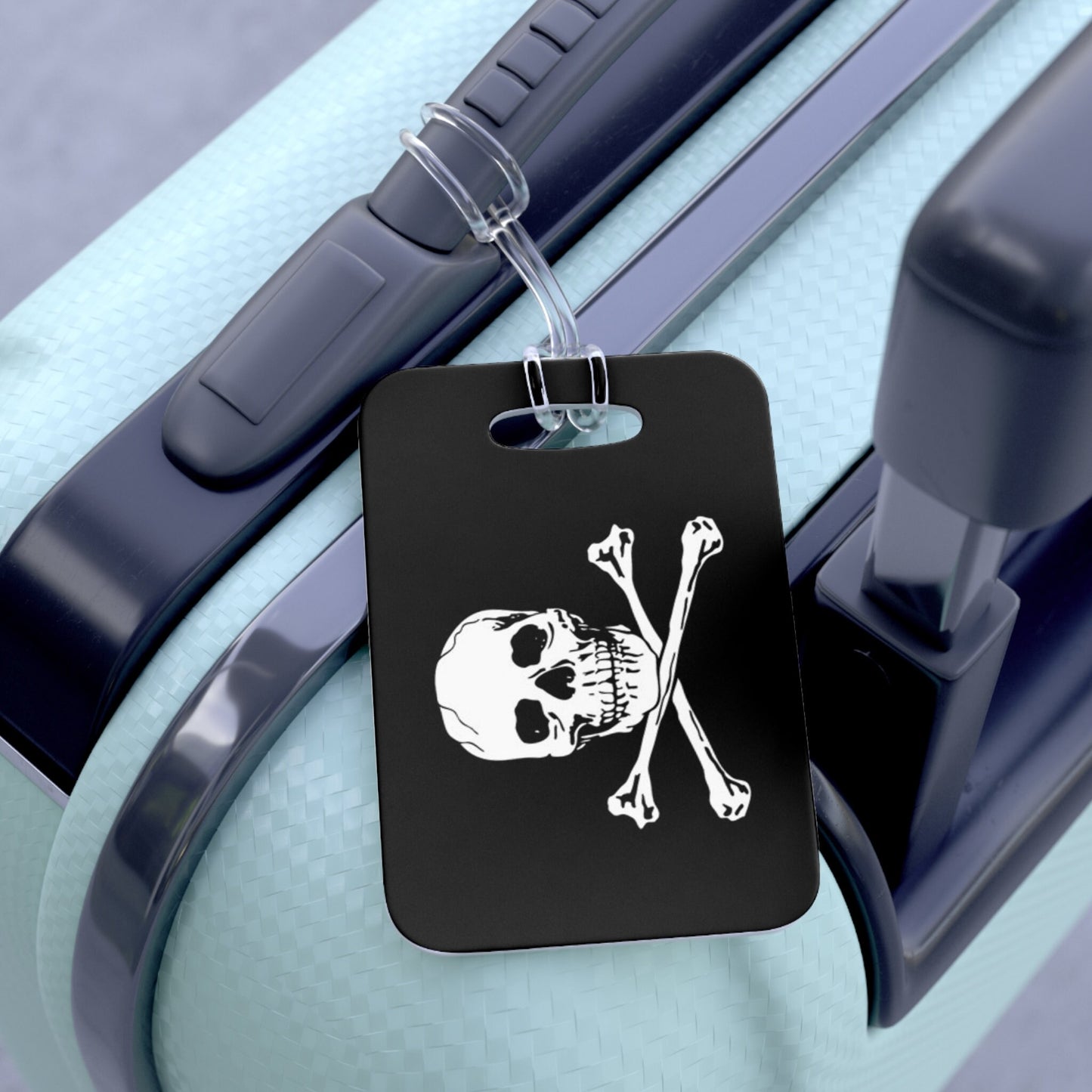 Jolly Roger Skull Flag Luggage Bag Tag