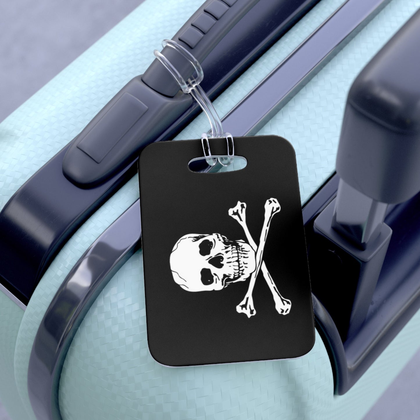 Jolly Roger Skull Flag Luggage Bag Tag