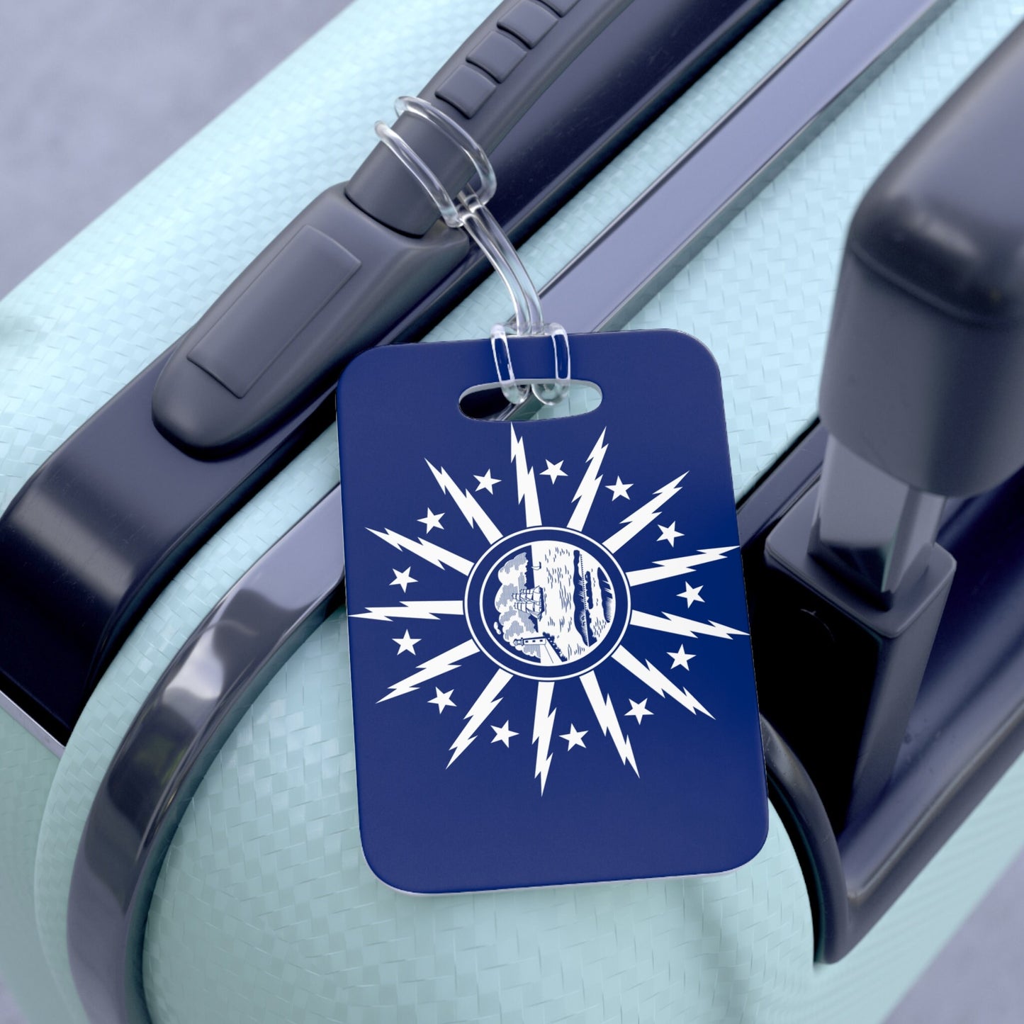 Buffalo New York Flag Luggage Bag Tag