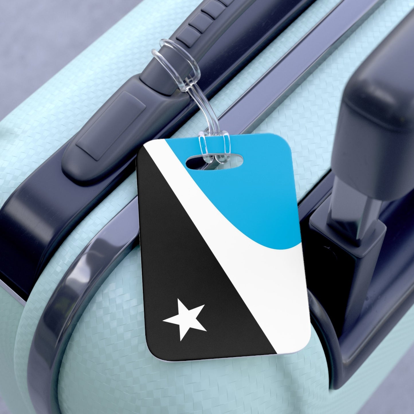 Detroit Rise Flag Luggage Bag Tag