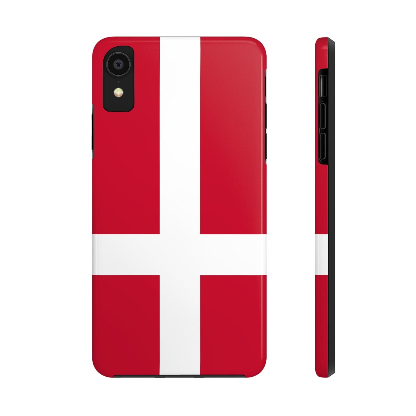 Denmark Flag Tough Phone Cases