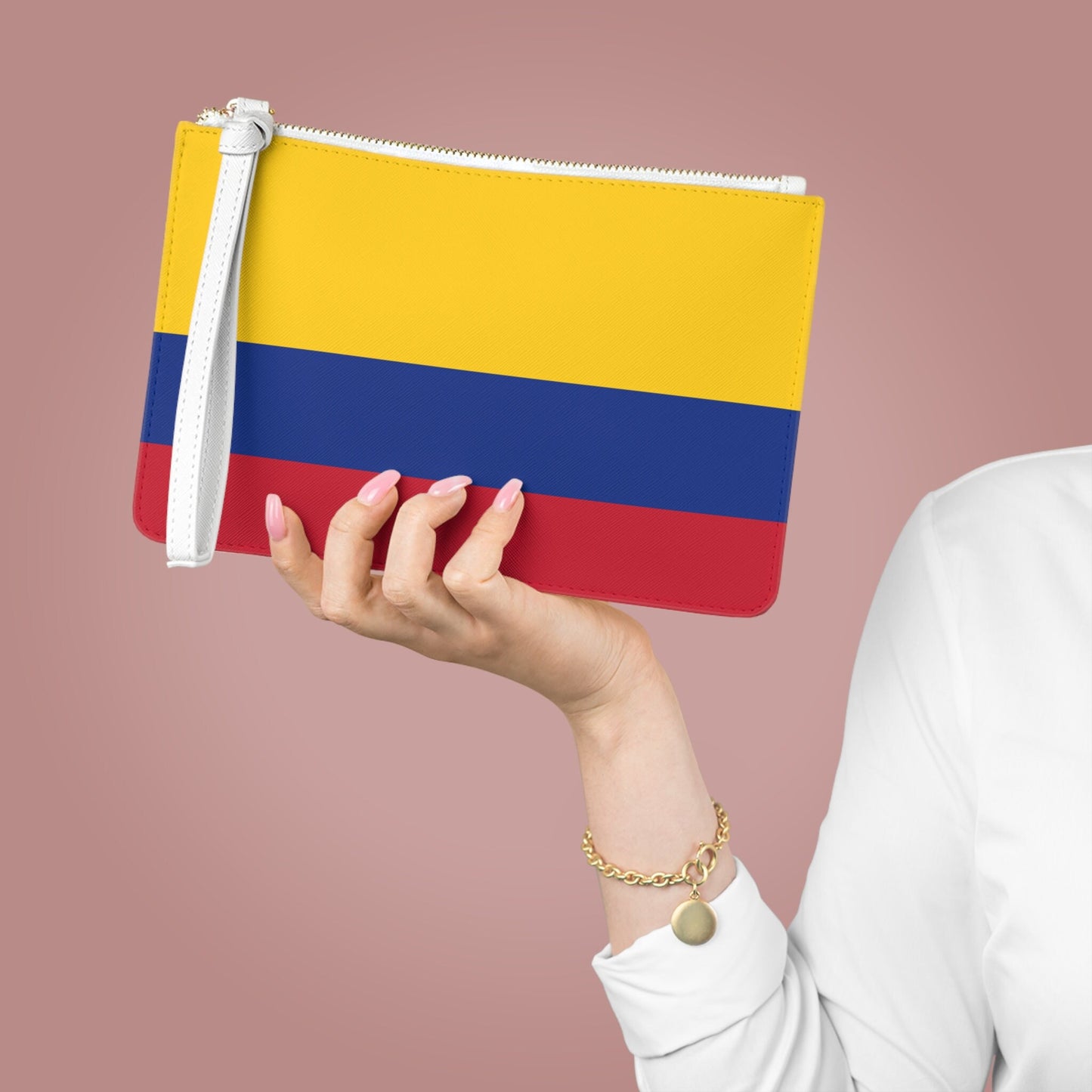 Colombia Flag Clutch Bag
