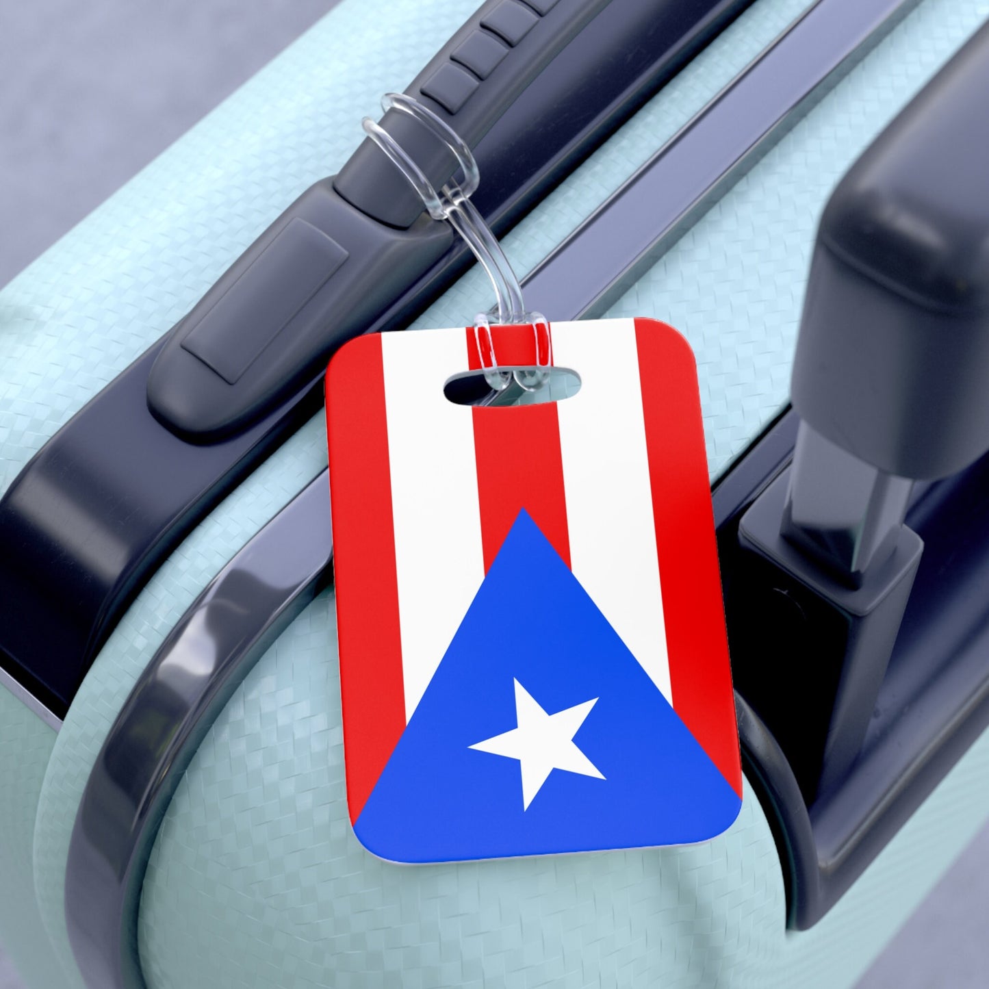 Puerto Rico Flag Luggage Bag Tag