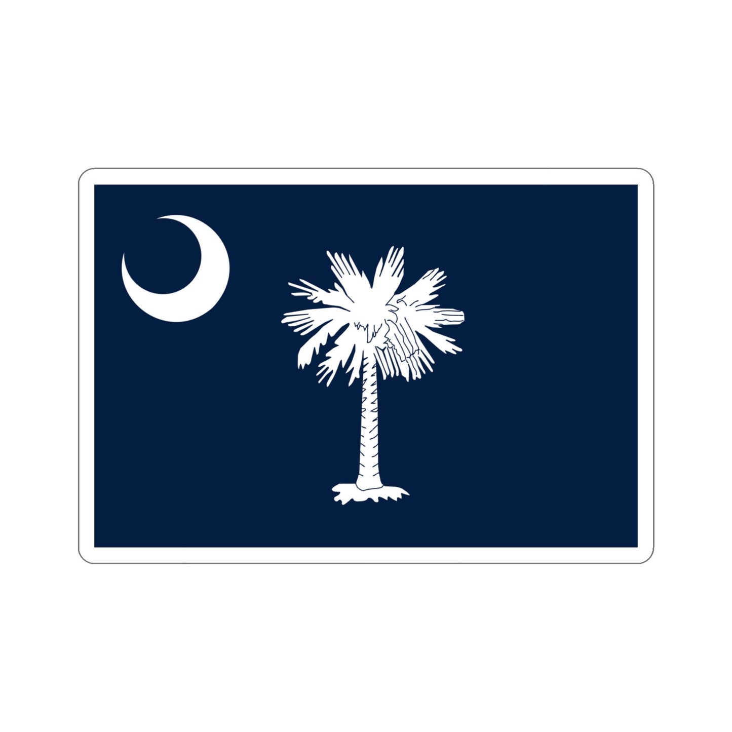 South Carolina State Flag Stickers