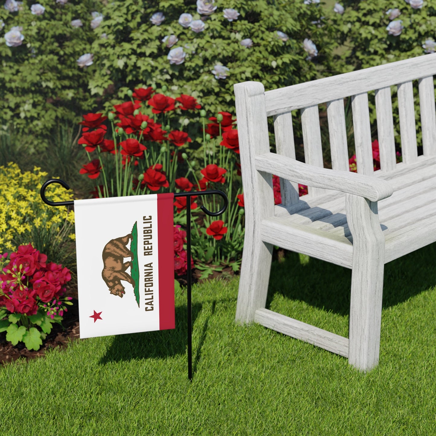 California Flag Garden Banner