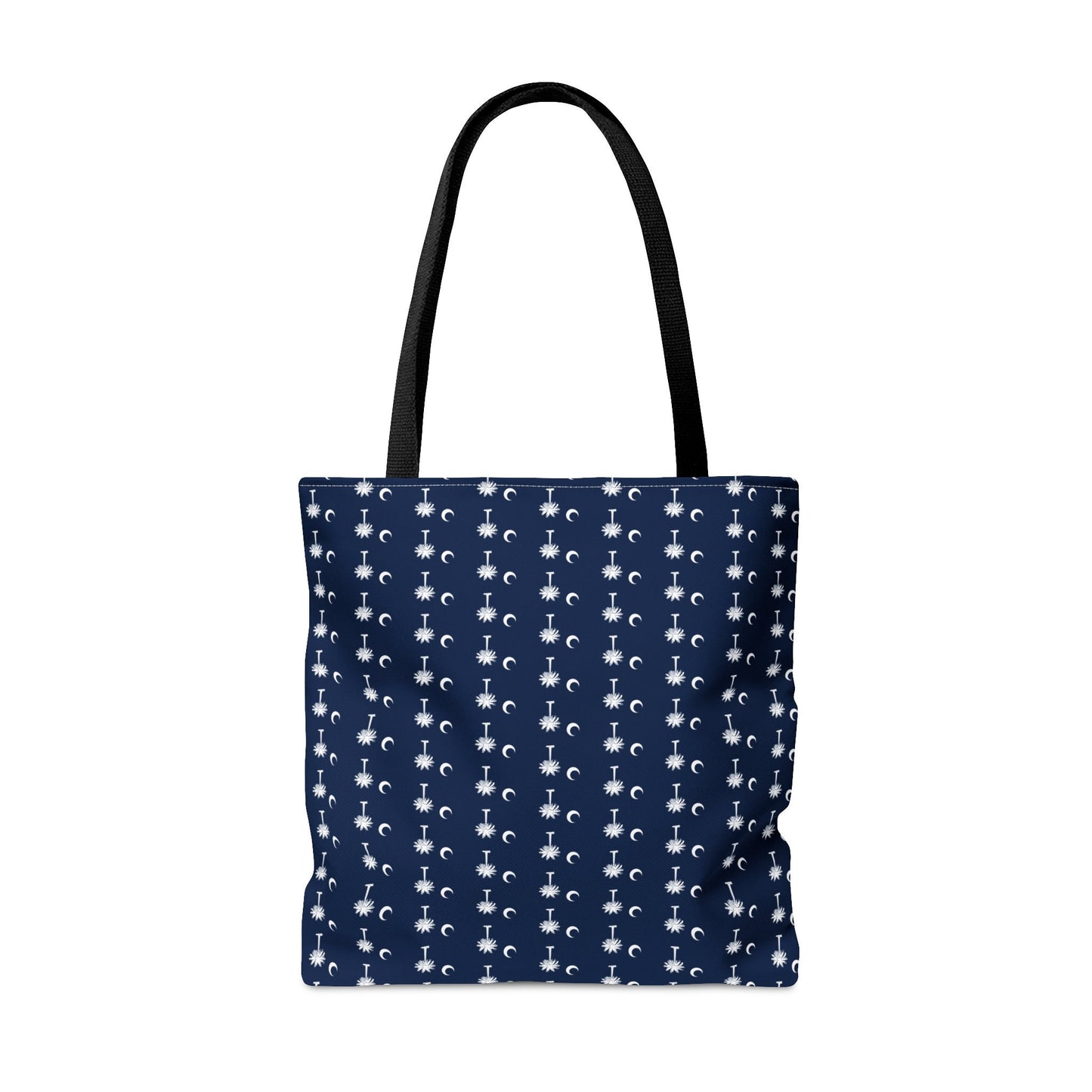 South Carolina Palmetto Moon and Tree State Flag Tote Bag
