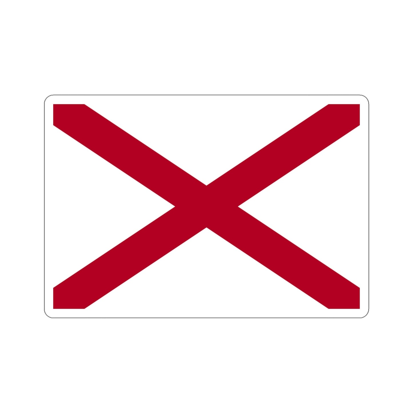Alabama Flag Stickers, Great way to show your state pride