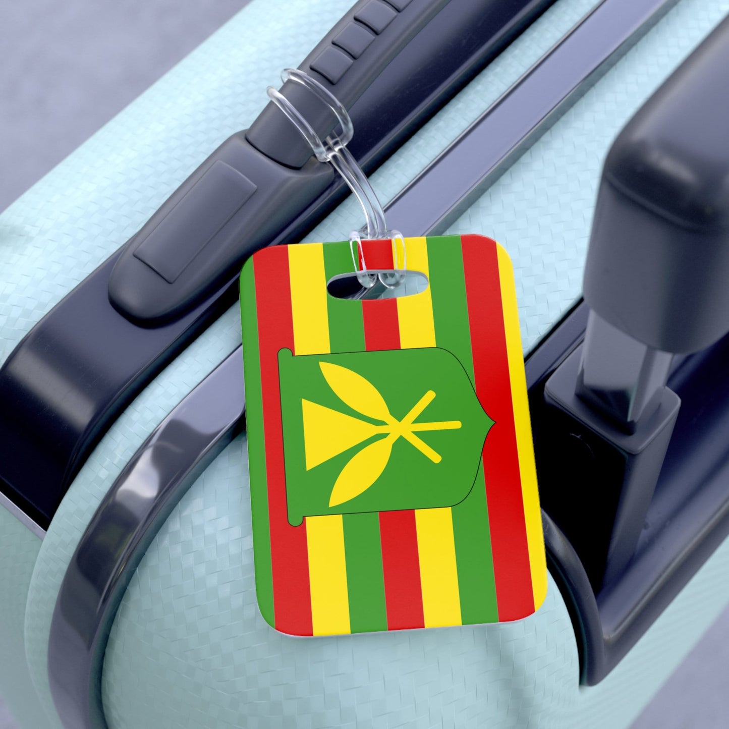 Kanaka Maoli Flag Luggage Bag Tag