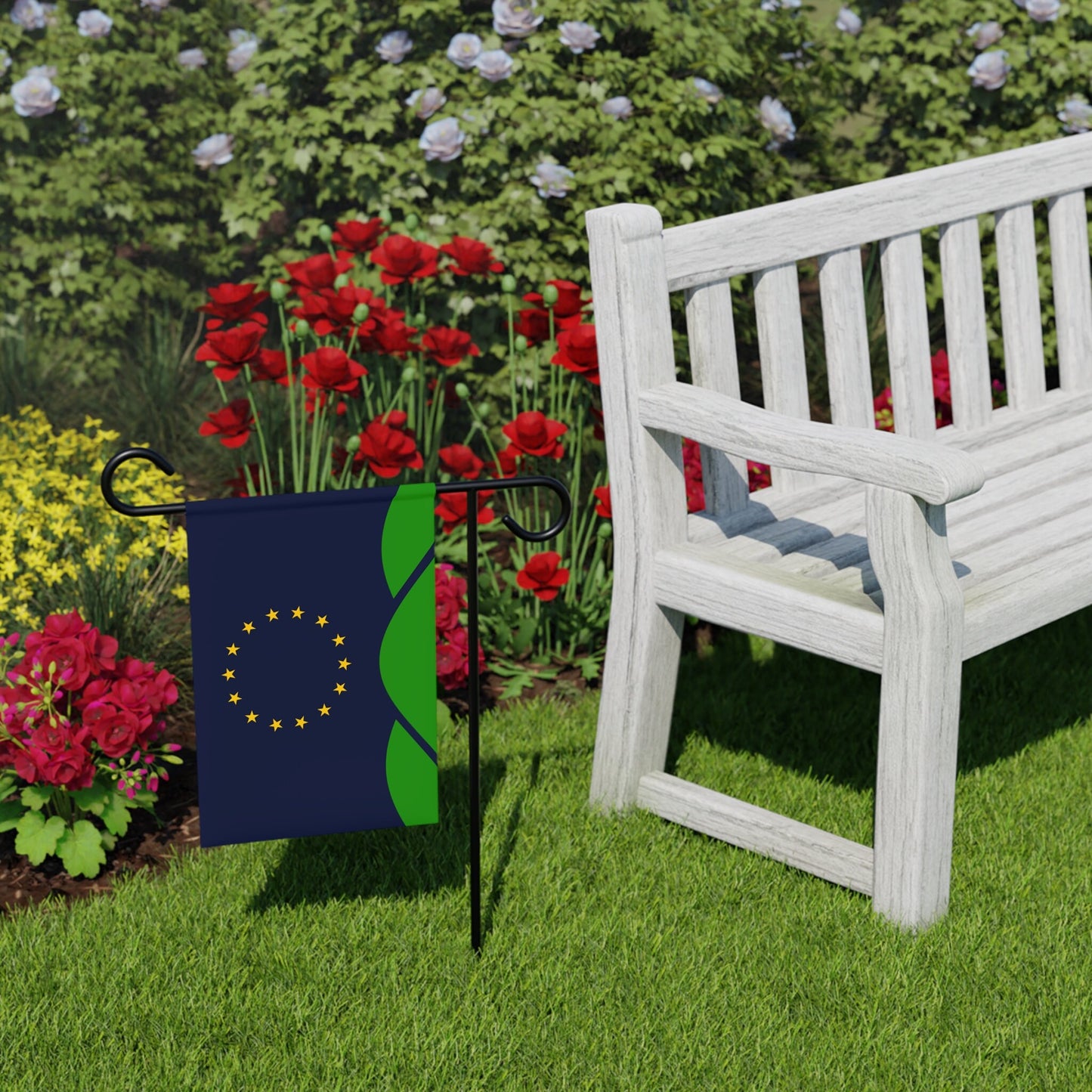 Montpelier Vermont Flag Garden Banner, Great housewarming gift, new home gift, great hometown pride gift