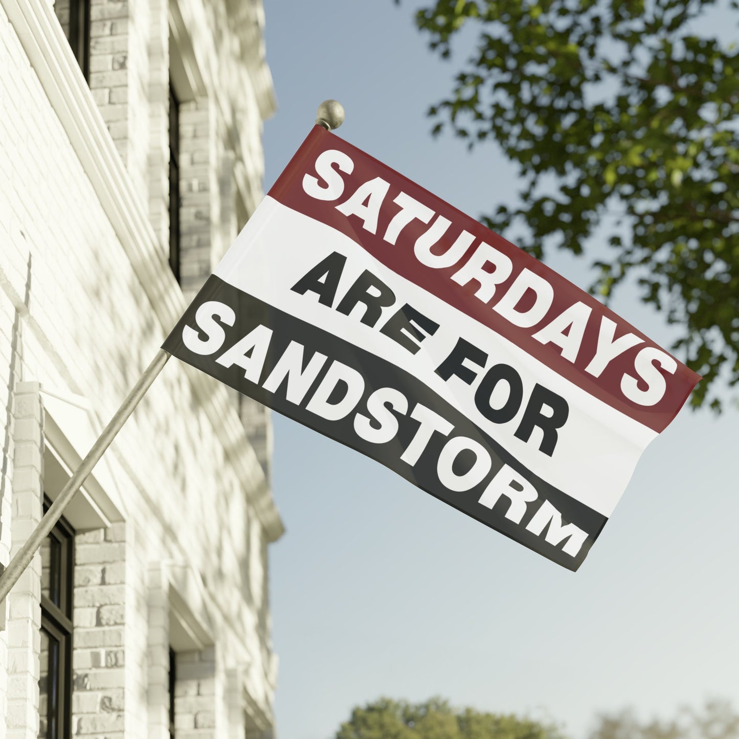 Gameday College Flag Saturday Are For Sandstorm