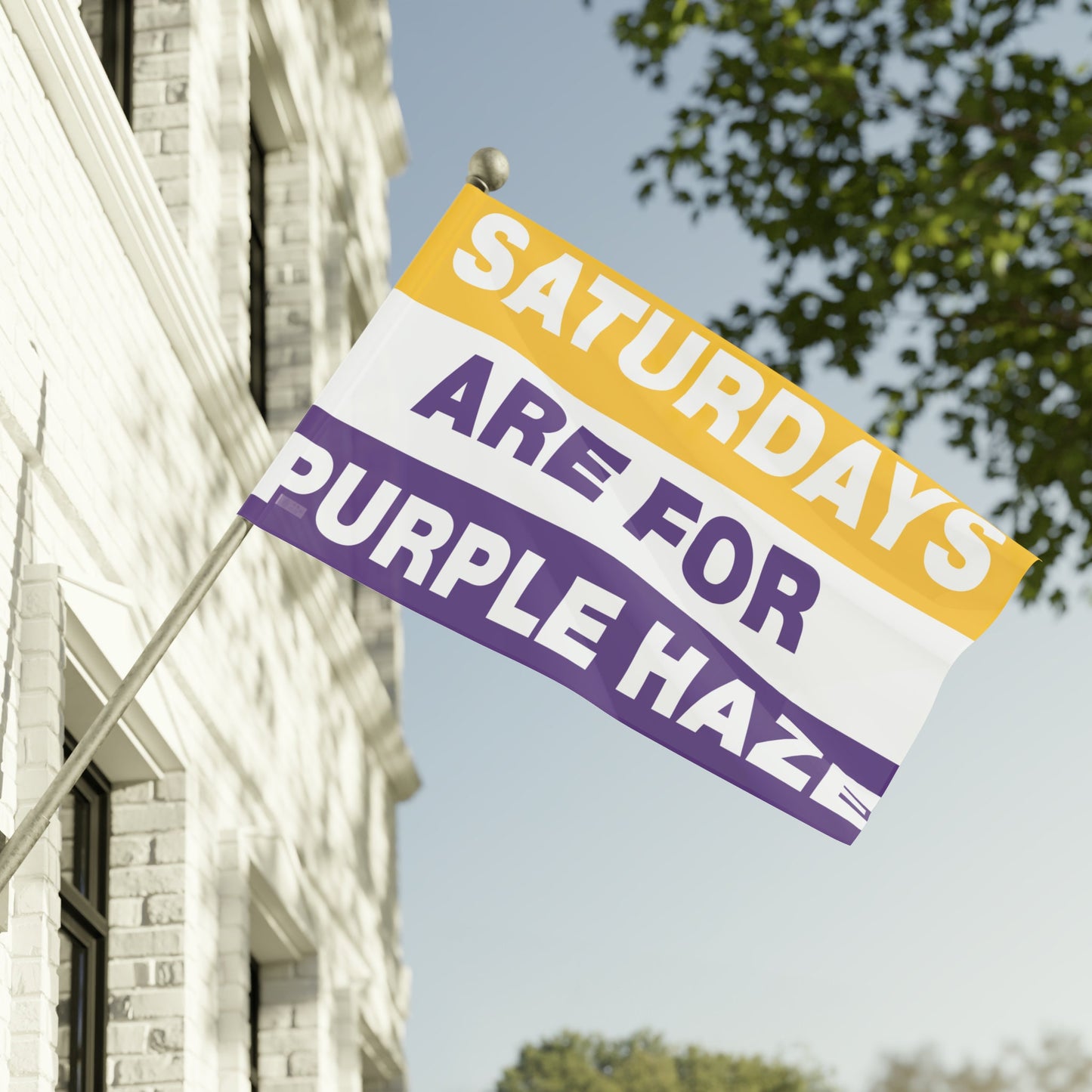 Gameday College Flag Saturday Are For Purple Haze