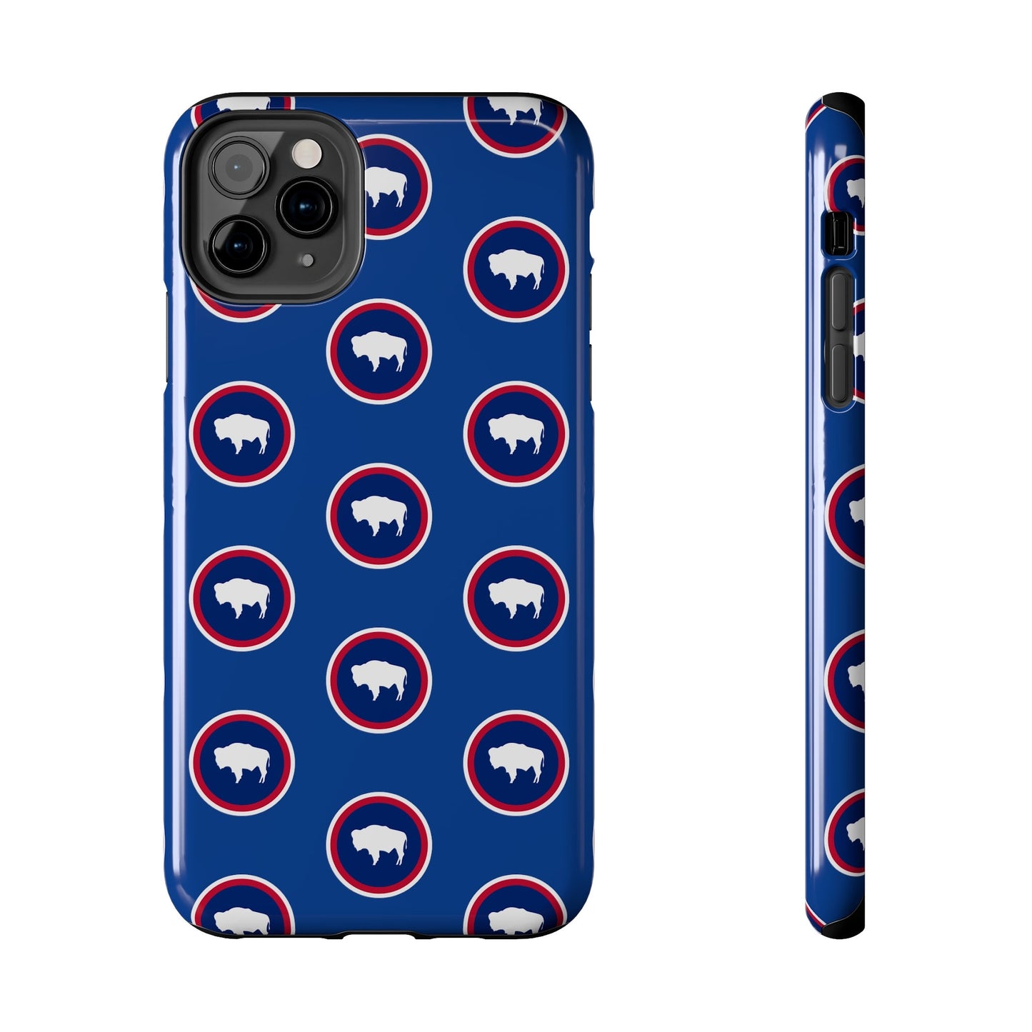 Wyoming Buffalo state Flag Tough Phone Cases