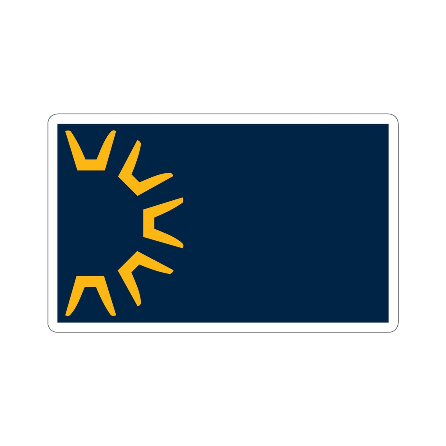 St. George, Utah Flag Stickers, Great way to show your state pride