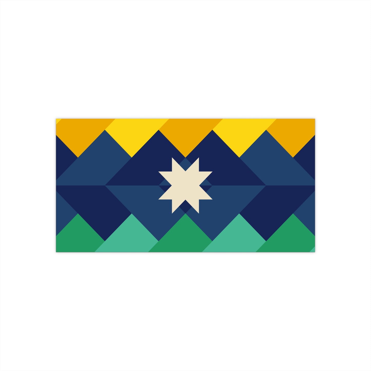 Bumper Stickers - Appalachia Flag Design