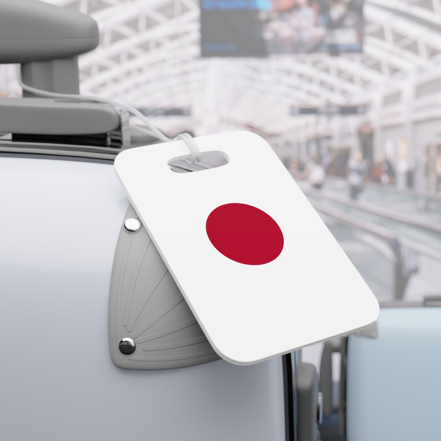 Luggage Tags - Japan Flag Suitcase Design