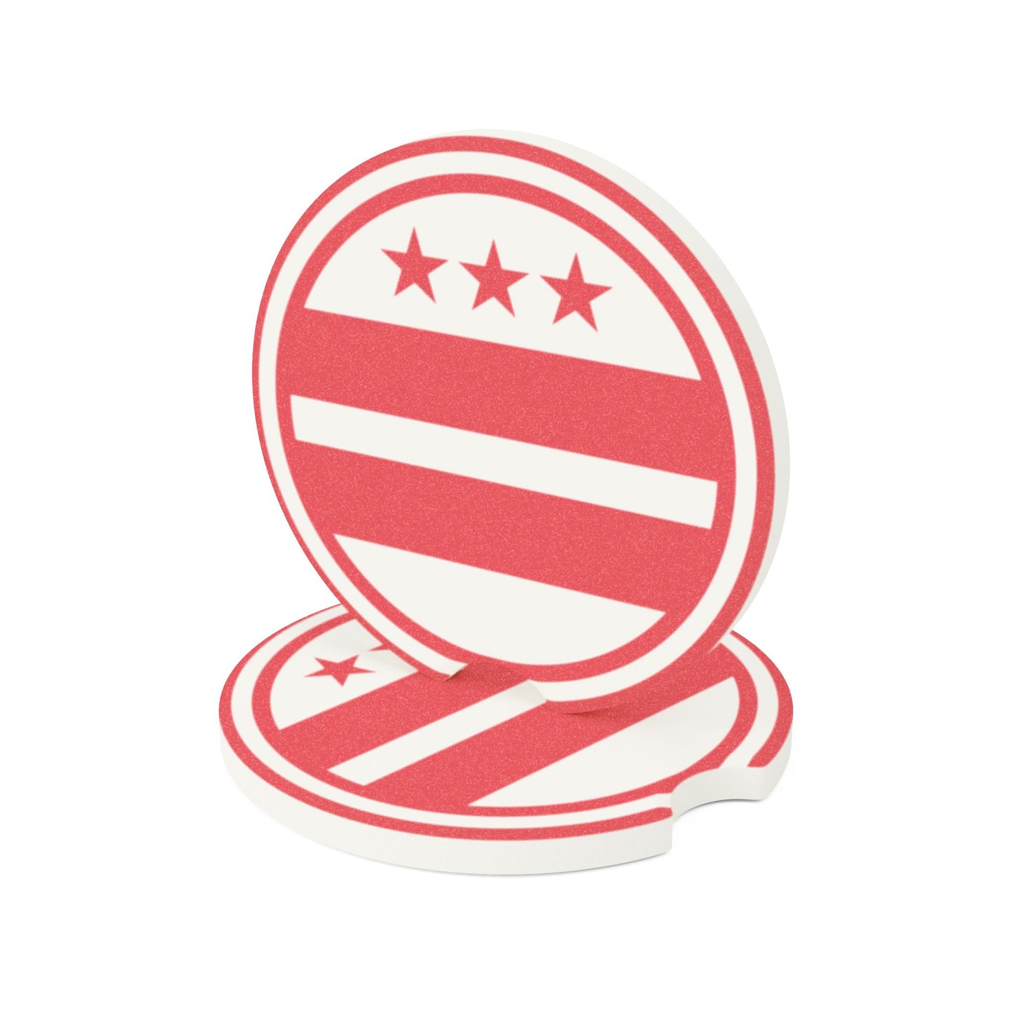 Washington  DC Flag Car Coaster