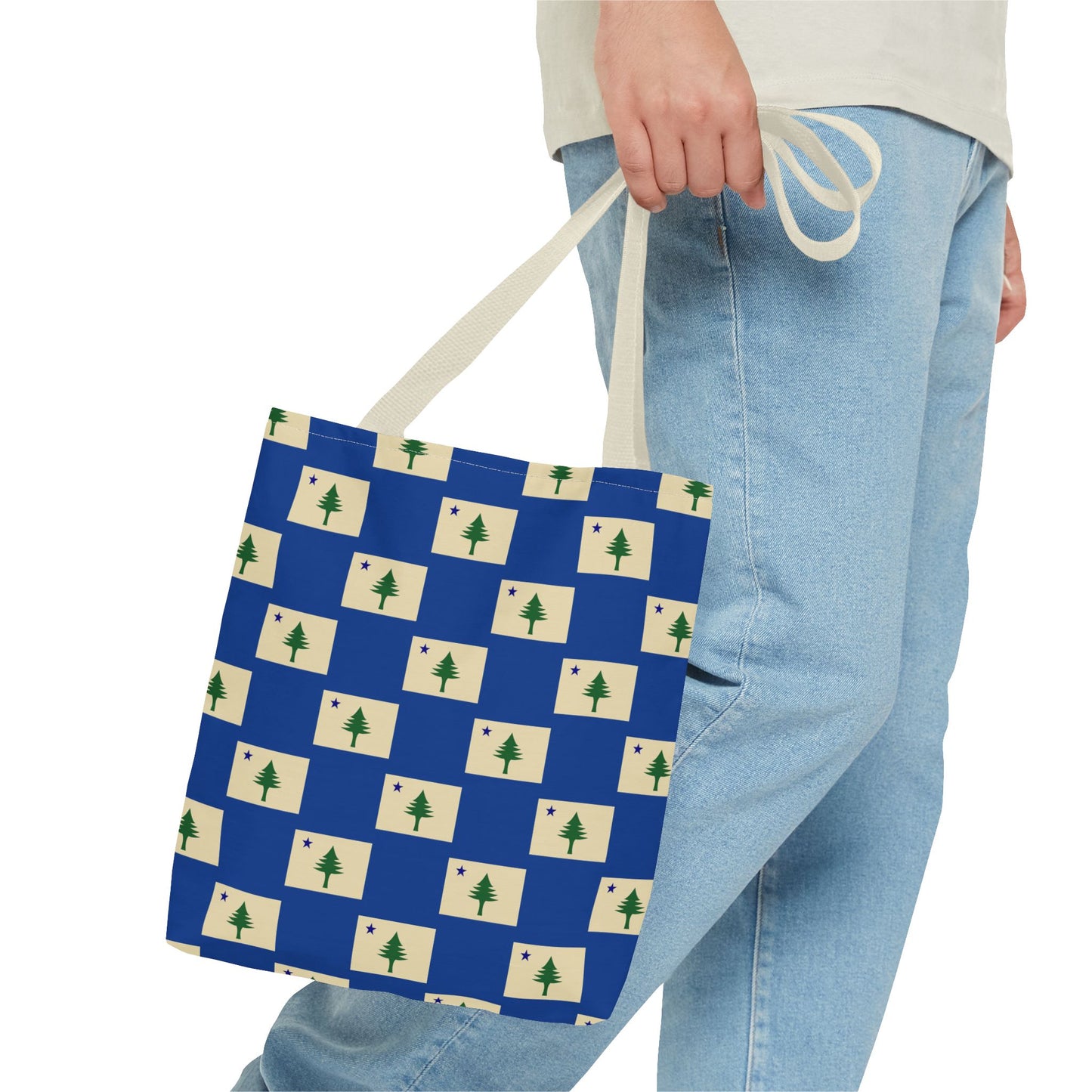 Maine Flag Tote Bag