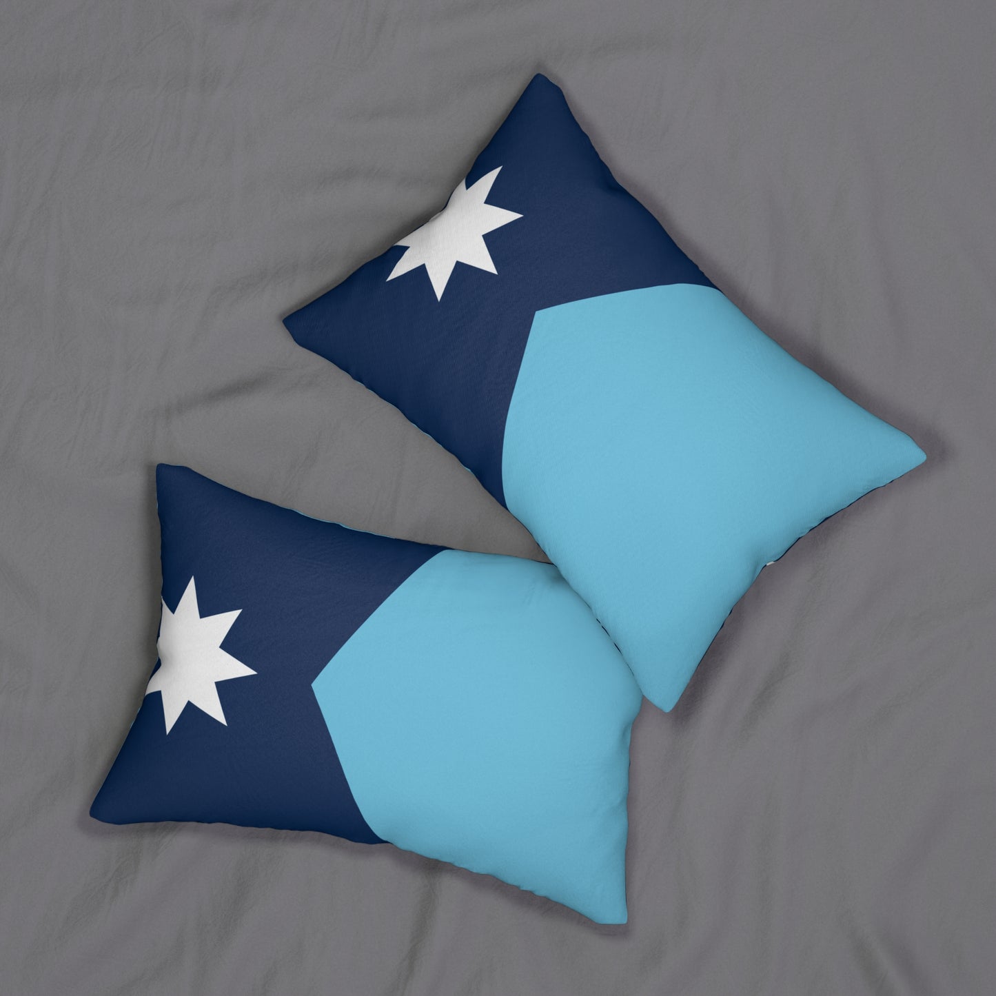 Lumbar Pillow - Minnesota State Flag Design