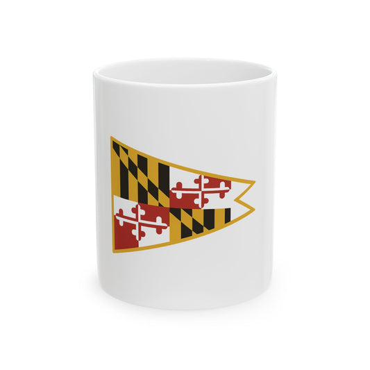 Maryland State Flag Ceramic Mug - Perfect for Coffee Lovers & Souvenir Collectors