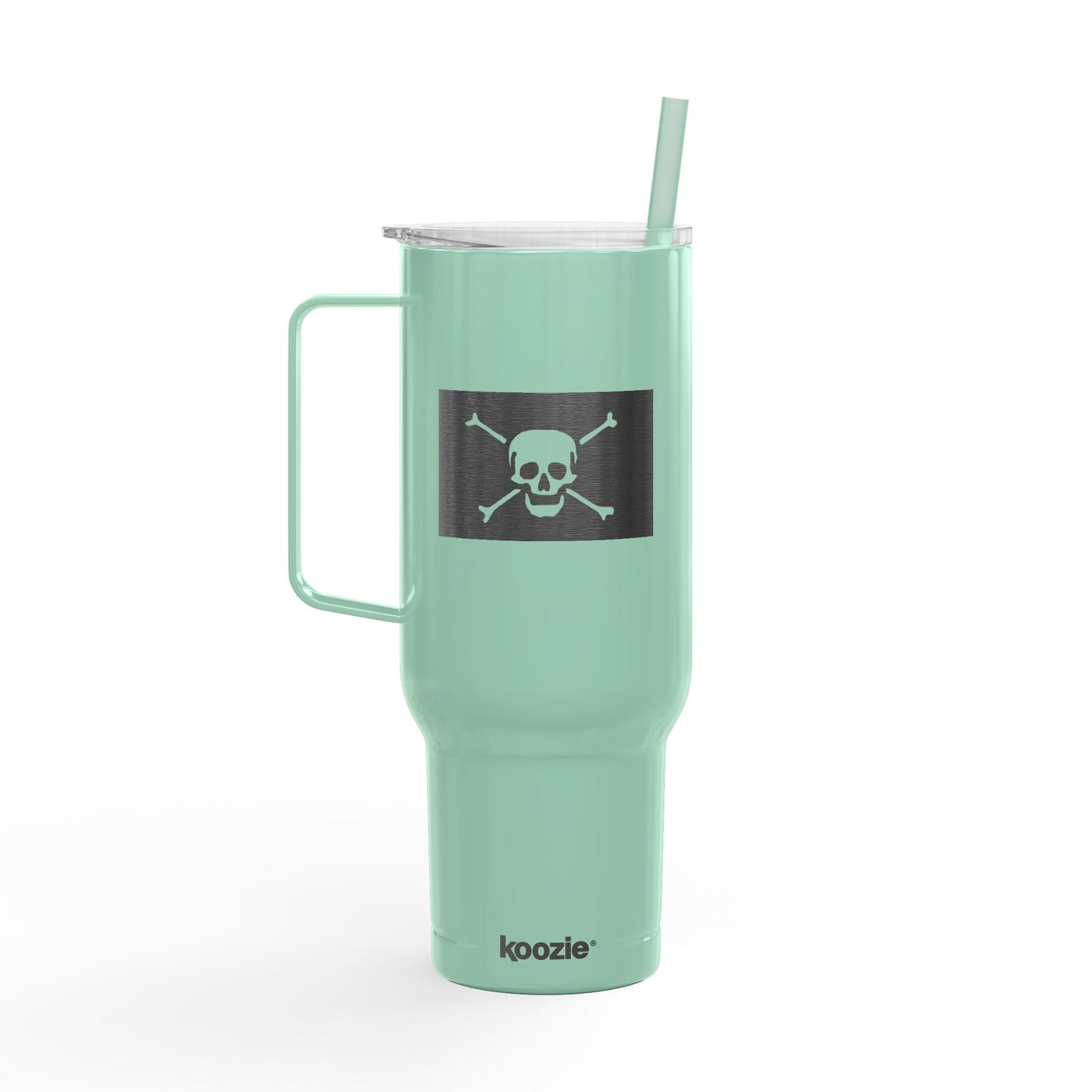 Jolly Roger skull and bones Travel 40oz Tumbler Engraved Insulated Mug