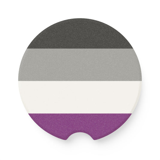 Car Coaster Asexual flag design