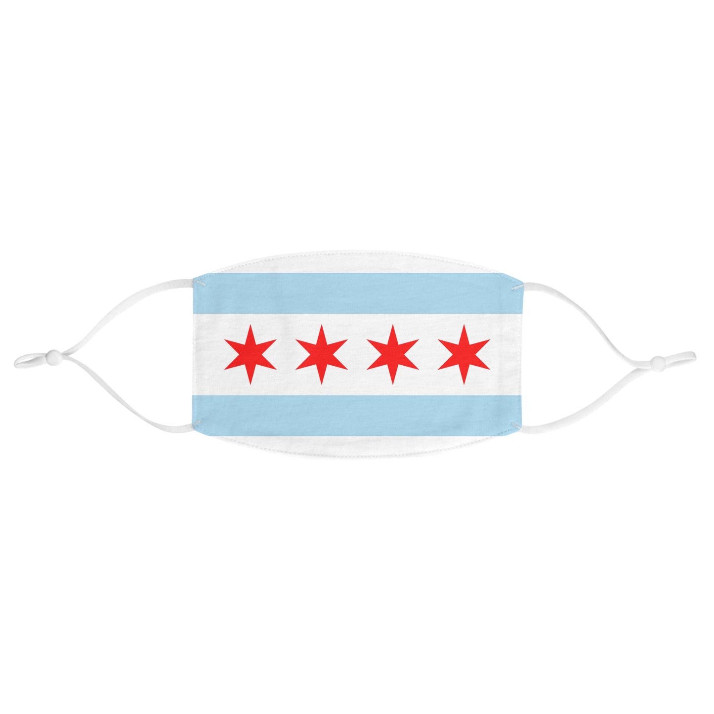 Chicago Flag Face Mask