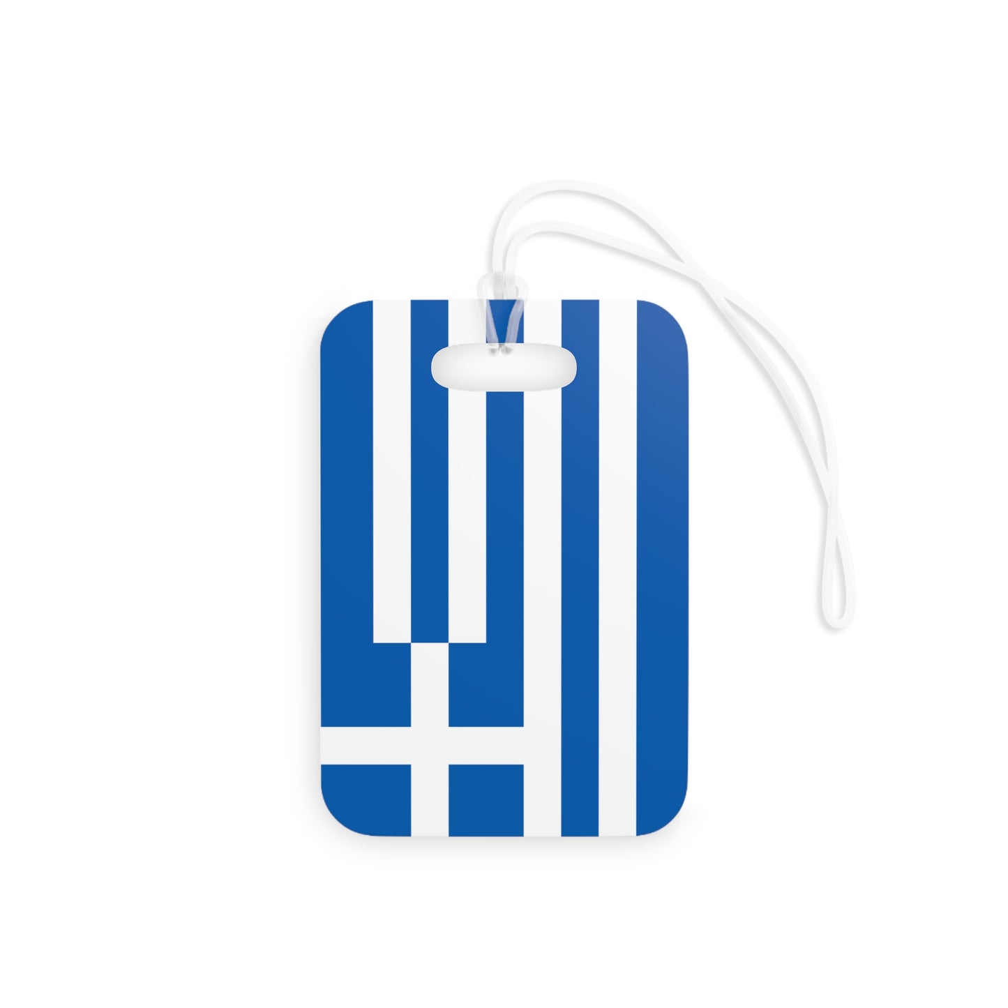 Luggage Tags - Greece Flag Travel Identifier