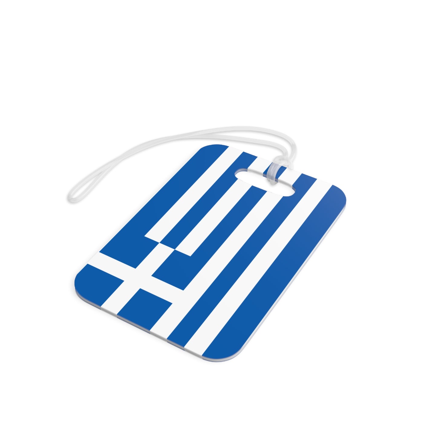 Luggage Tags - Greece Flag Travel Identifier