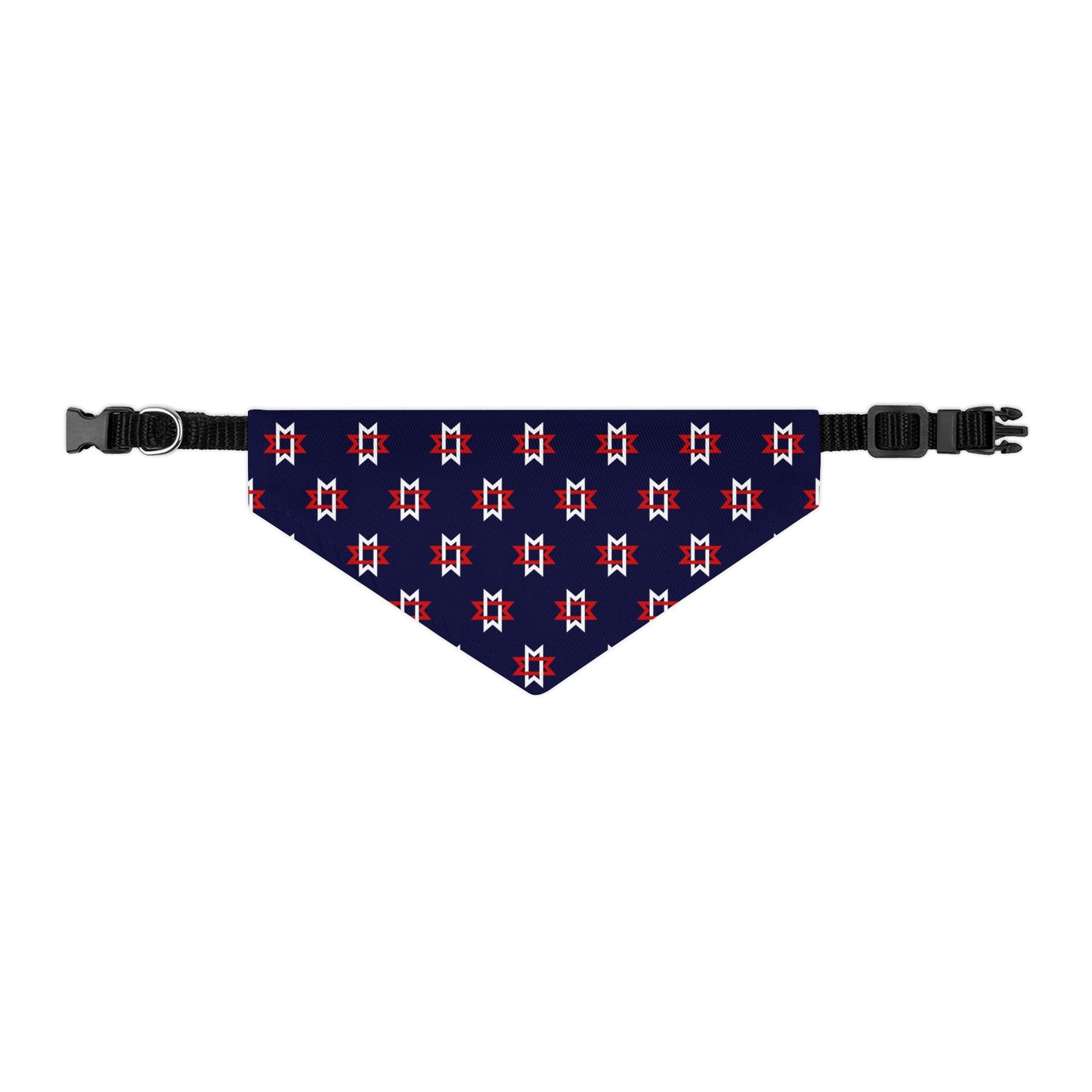 Dog Bandana Collar - Maryville Tennessee City Flag Pattern