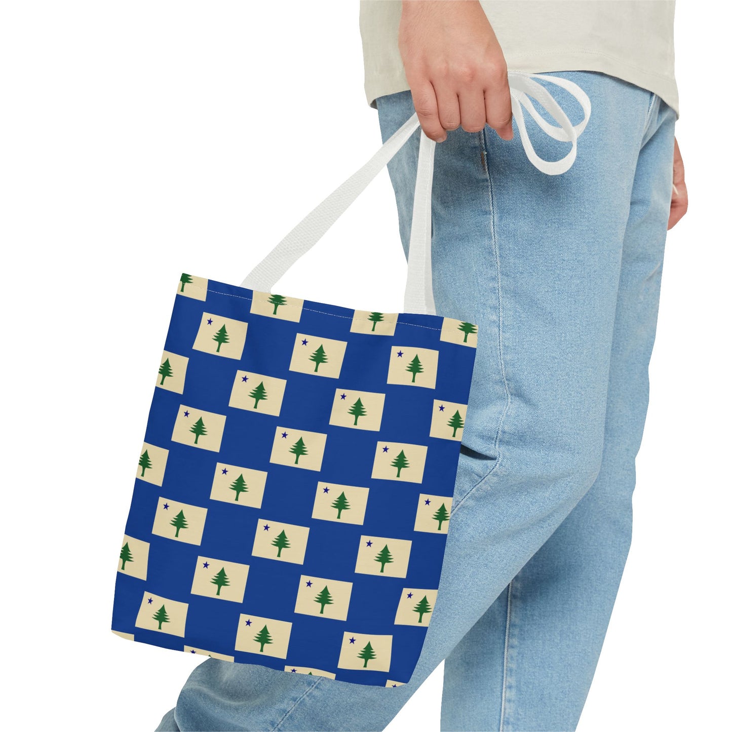 Maine Flag Tote Bag