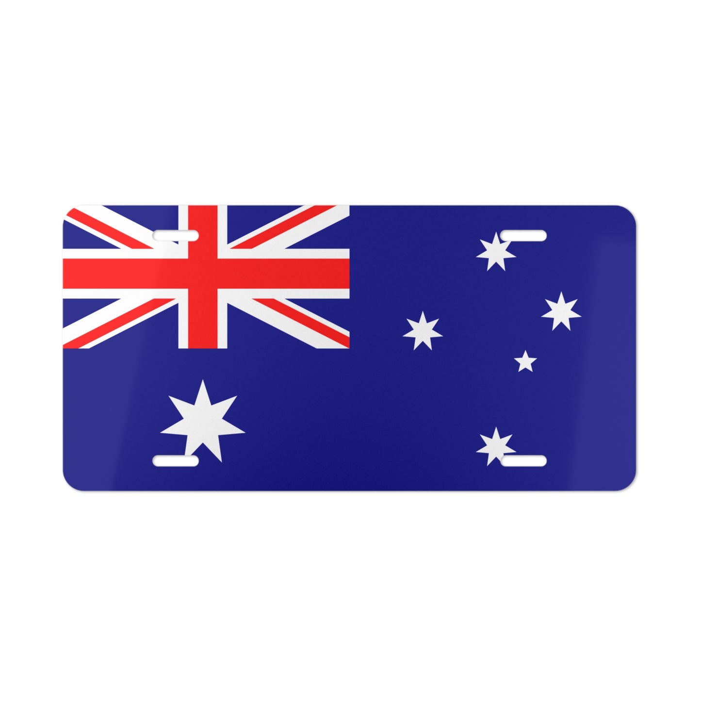 Australia flag  car License Plate Tag